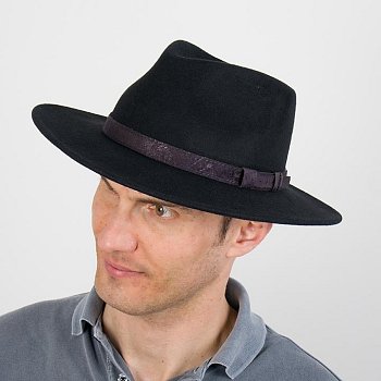 Fedora klobouk 21893 černá 55