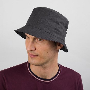 Bucket hat klobouk 205731HH šedá 60