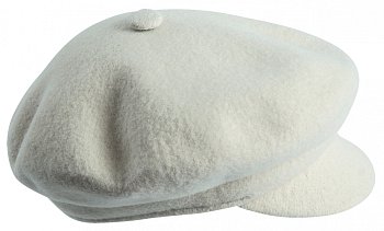 Women's wool pharaoh hat cream